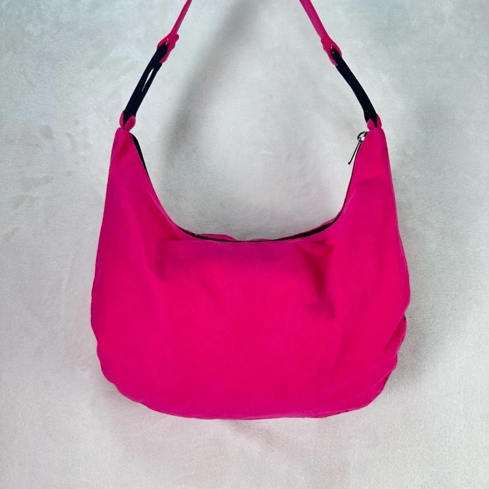 Hello Kitty Hot Pink Shoulder Bag | Sanrio‎ Purse Zip Handbag | Y2K Style
